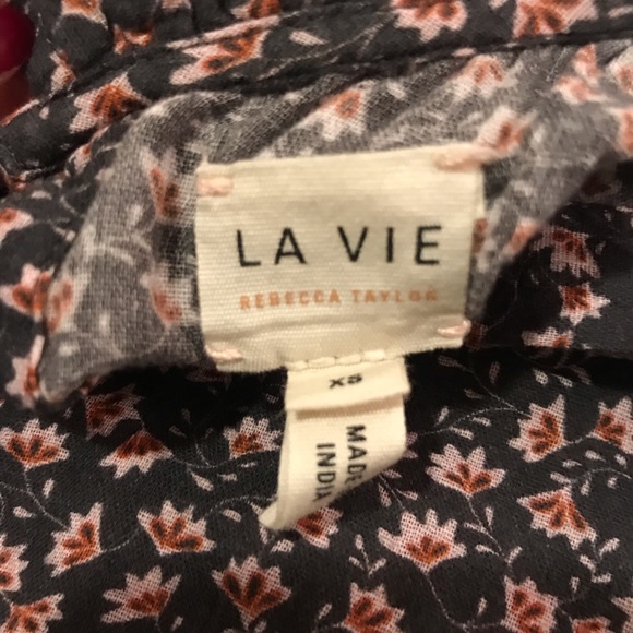 Rebecca Taylor Ruffle Blouse - Picture 2 of 4